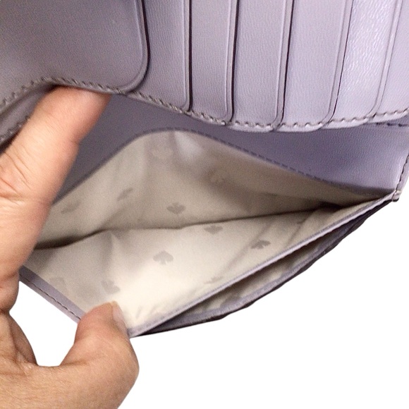 Kate Spade Cameron Breezy Floral Large Slim Bifold Wallet - Picture 8 of 12